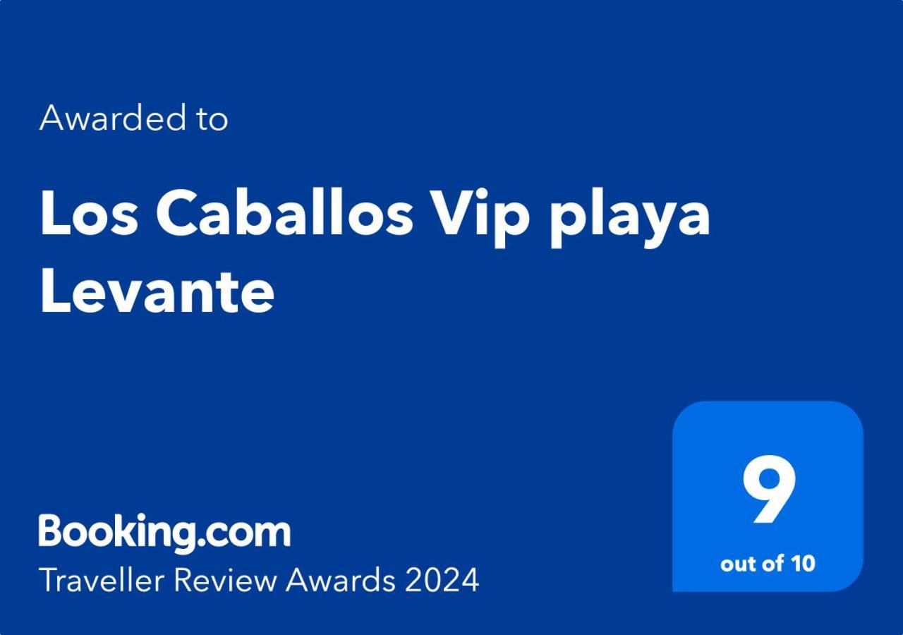 Los Caballos Vip Playa Levante Benidorm Bagian luar foto